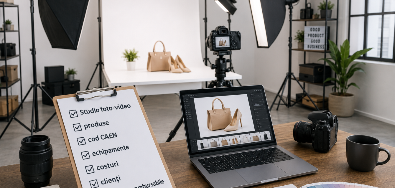 studio foto-video pentru produse