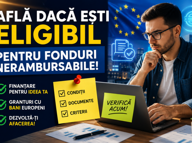 eligibil pentru fonduri nerambursabile
