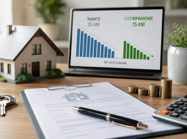 Refinanțare credit ipotecar: cum reduci perioada și dobânda totală