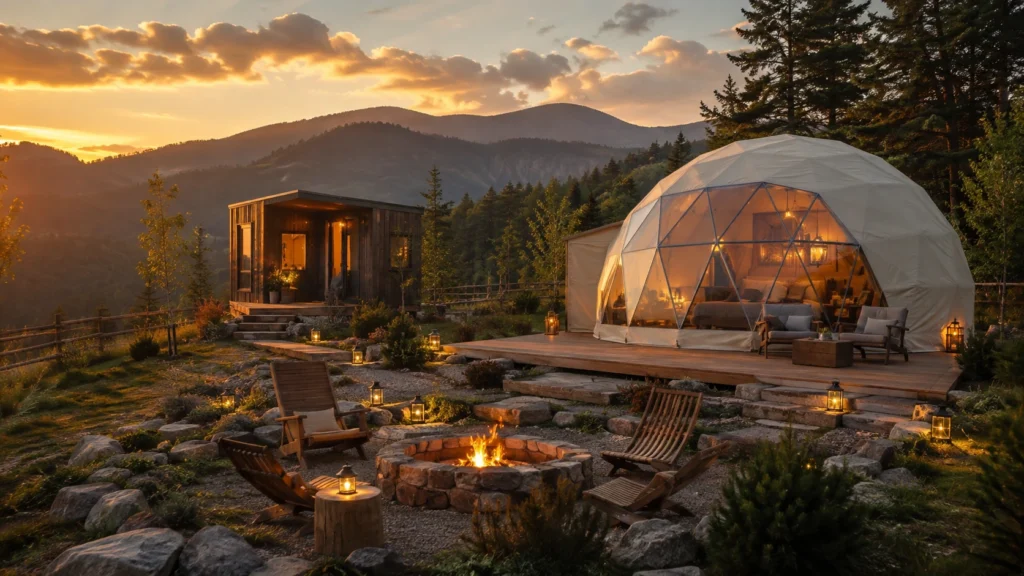 Glamping sau cazare alternativă: ghid complet pentru o afacere profitabila