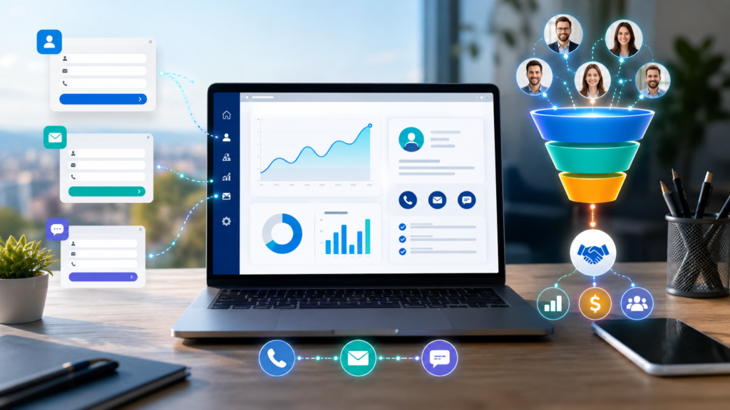 Platformă online de lead generation