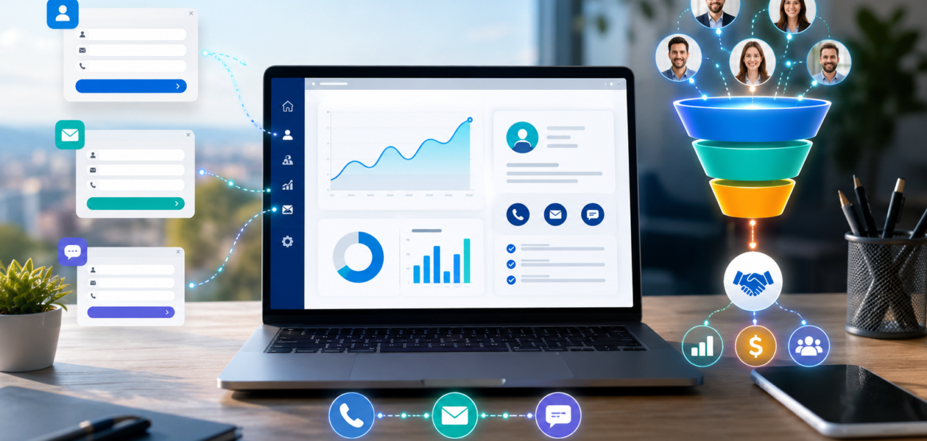 Platformă online de lead generation