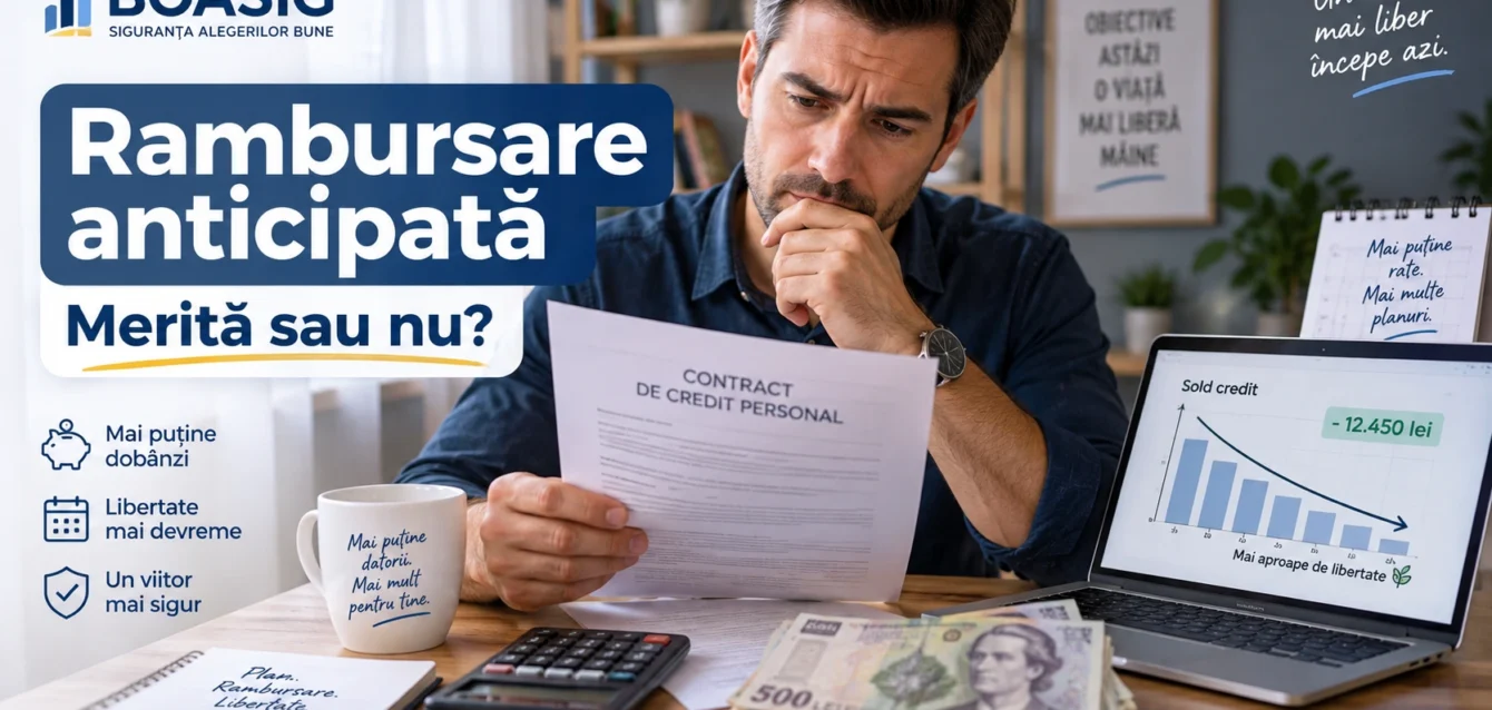 Merita sa rambursezi anticipat un credit de nevoi personale?