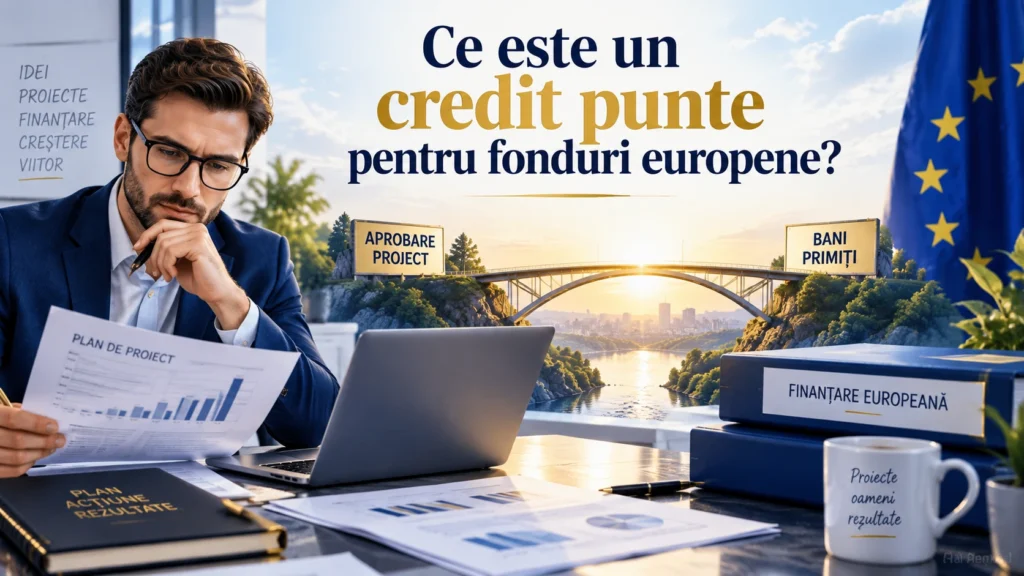 tu stii ce este acela un credit punte pentru fondurile europene sau nerambursabile?