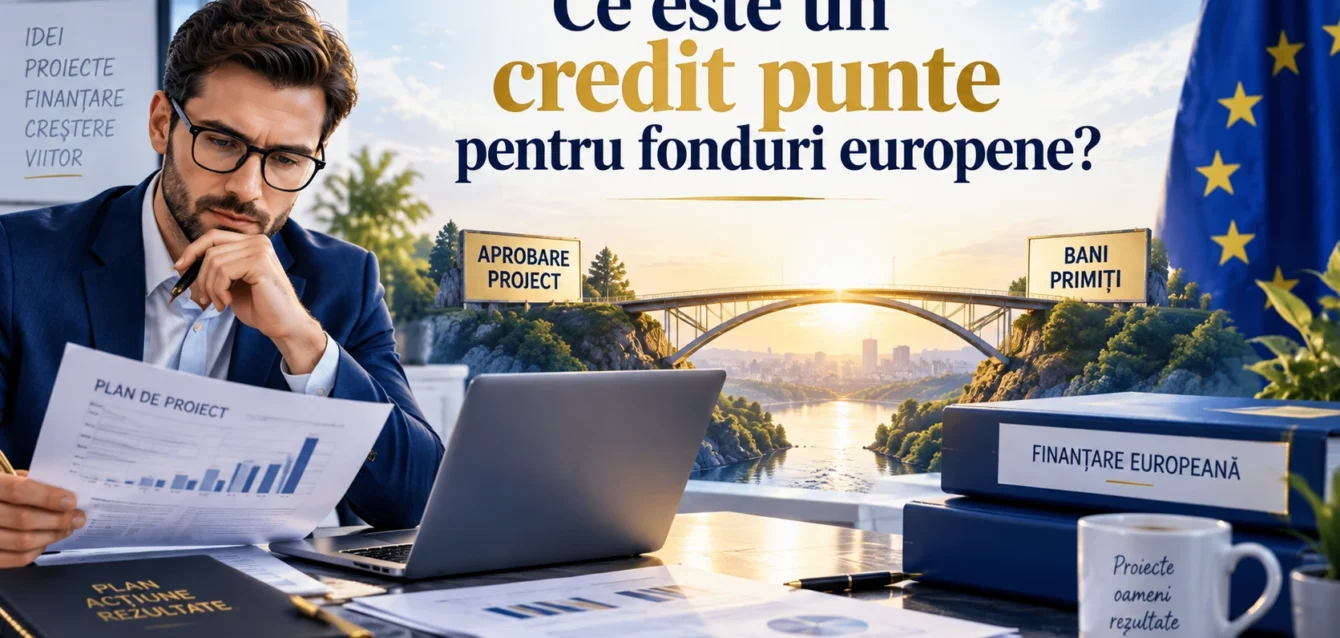 tu stii ce este acela un credit punte pentru fondurile europene sau nerambursabile?