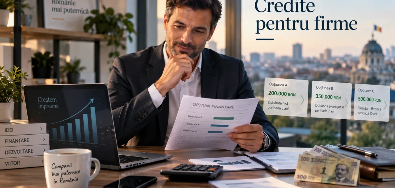 cum sa obtii un credit pentru firma ta