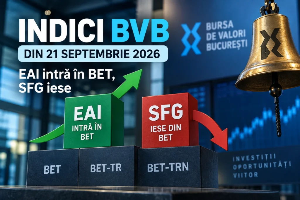 noii indici bvb din 21 septembrie 2026