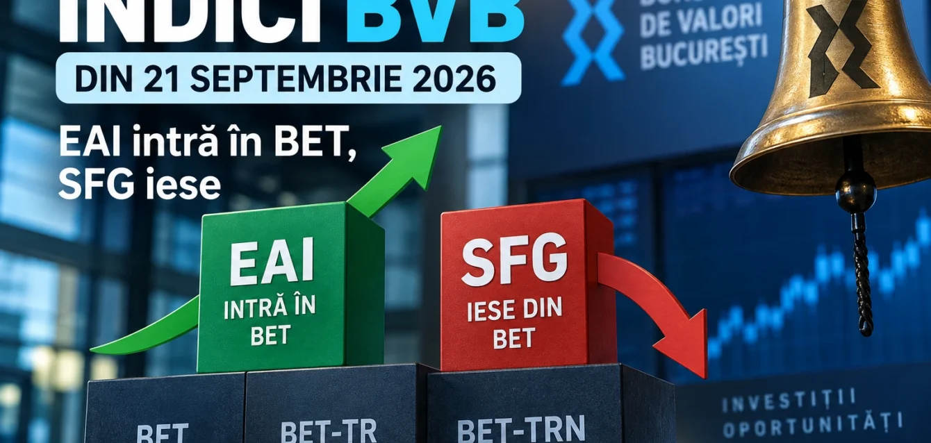 noii indici bvb din 21 septembrie 2026