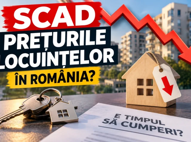 Scad preturile locuintelor in romania?